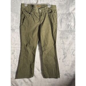Eddie Bauer Olive Women's Wide Leg Jeans